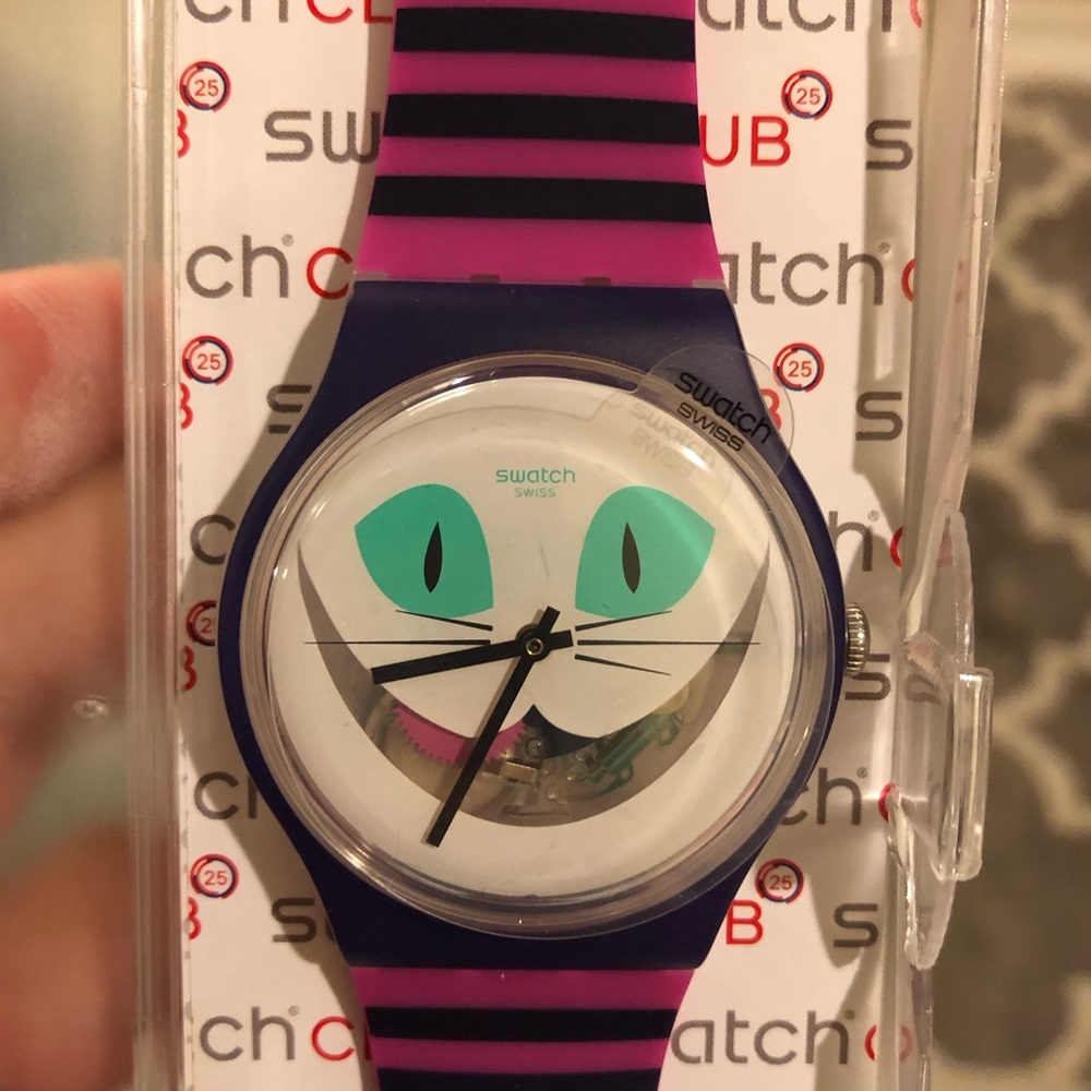 Swatch Cat me up watch